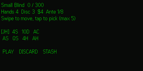 G2 Balatro running headless logic on the glasses display