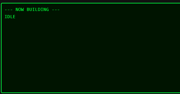 G2 Hive board-glance HUD on the 576x288 monochrome glasses display